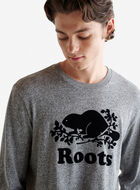 Mens Organic Cooper Beaver Long Sleeve T-shirt
