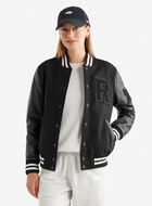 Blouson universitaire rétro pour femme