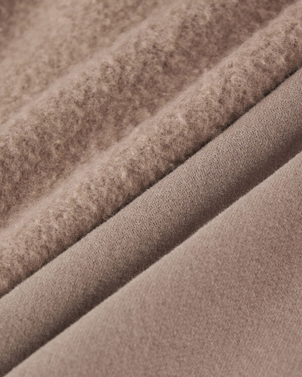 Chandail &agrave; capuchon et glissi&egrave;re en molleton Nuage