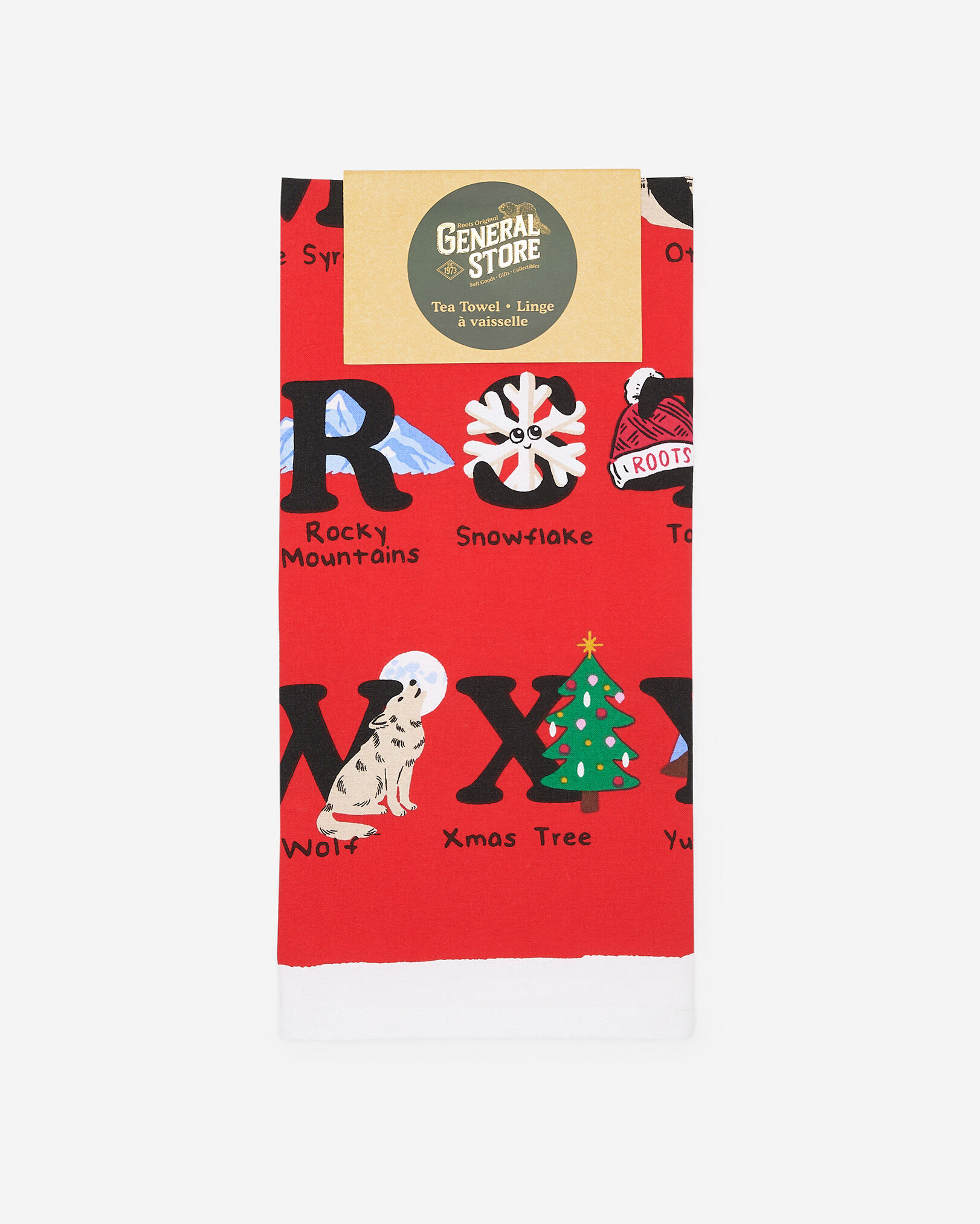 Roots Tea Towel Cabin World