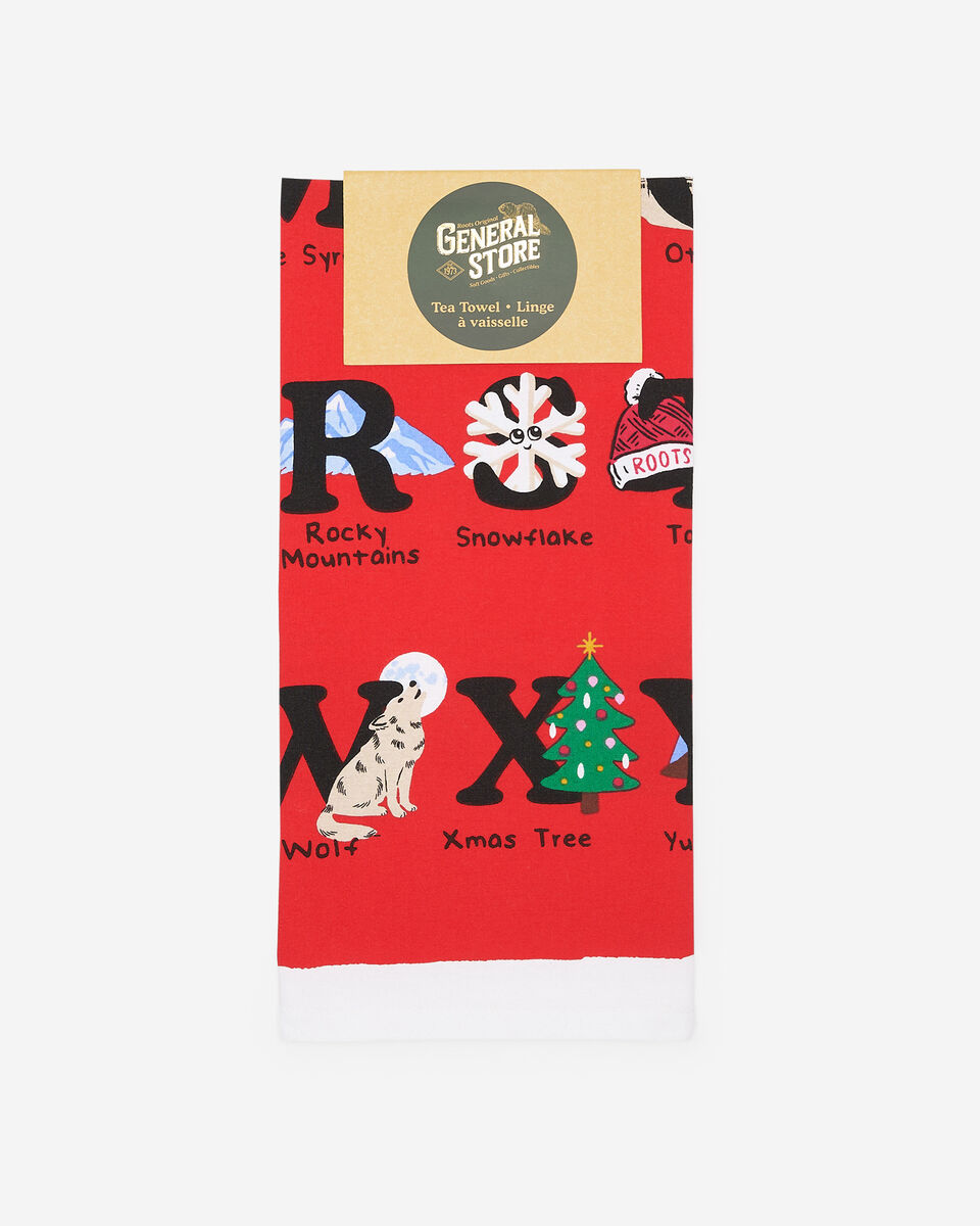 Roots Tea Towel Cabin World