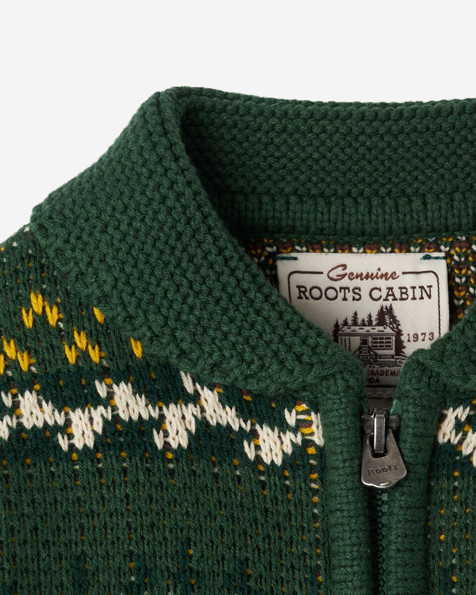 Toddler Cabin Shawl Fair Isle Cardigan