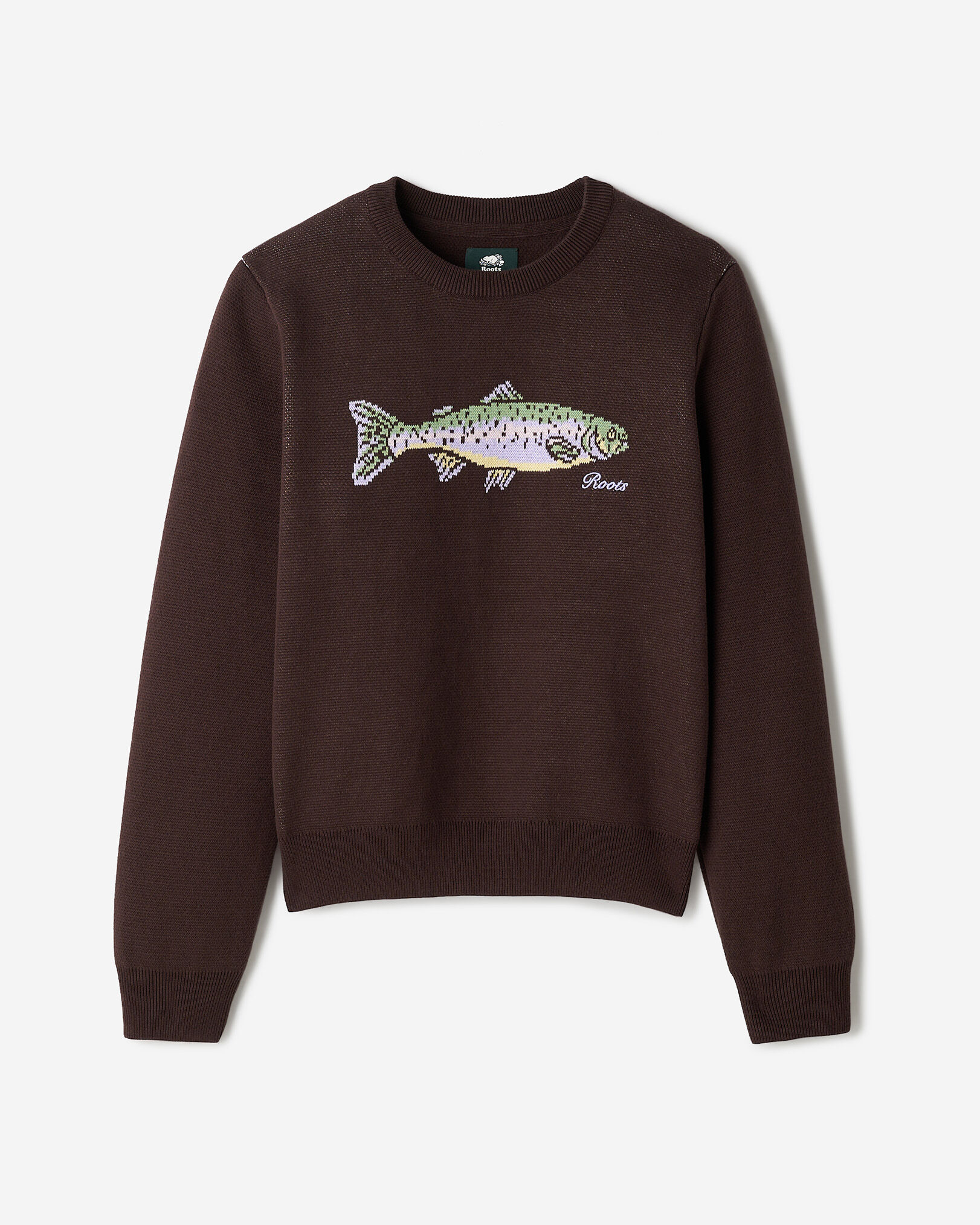 Animal Knit Crew