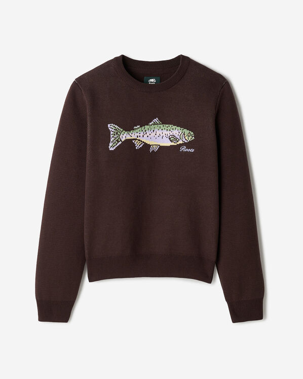 Animal Knit Crew