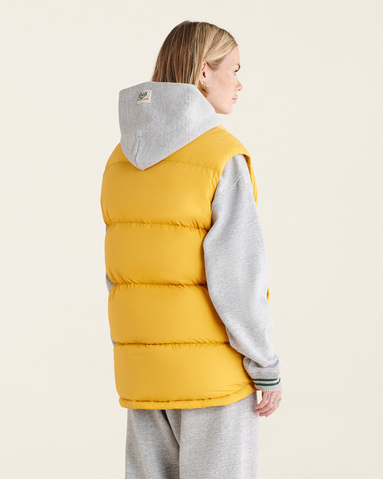 Roots discount puffer vest
