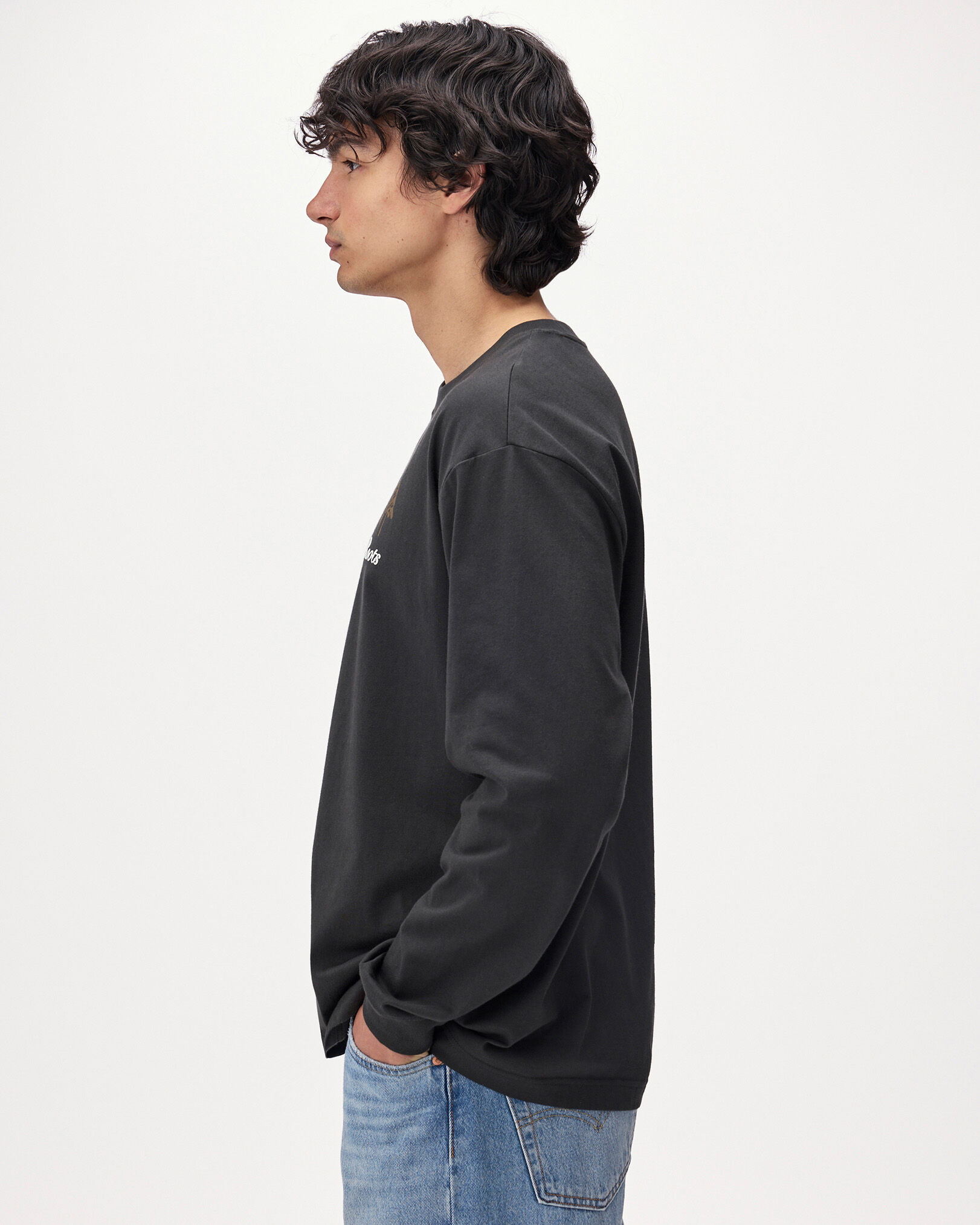 Roots Patchwork Long Sleeve T-Shirt
