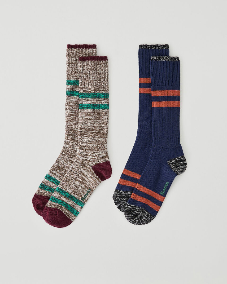 Adult Cooper Stripe Pop Sock 2 Pack