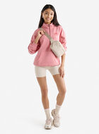 Organic Cooper Relaxed Half Zip Stein