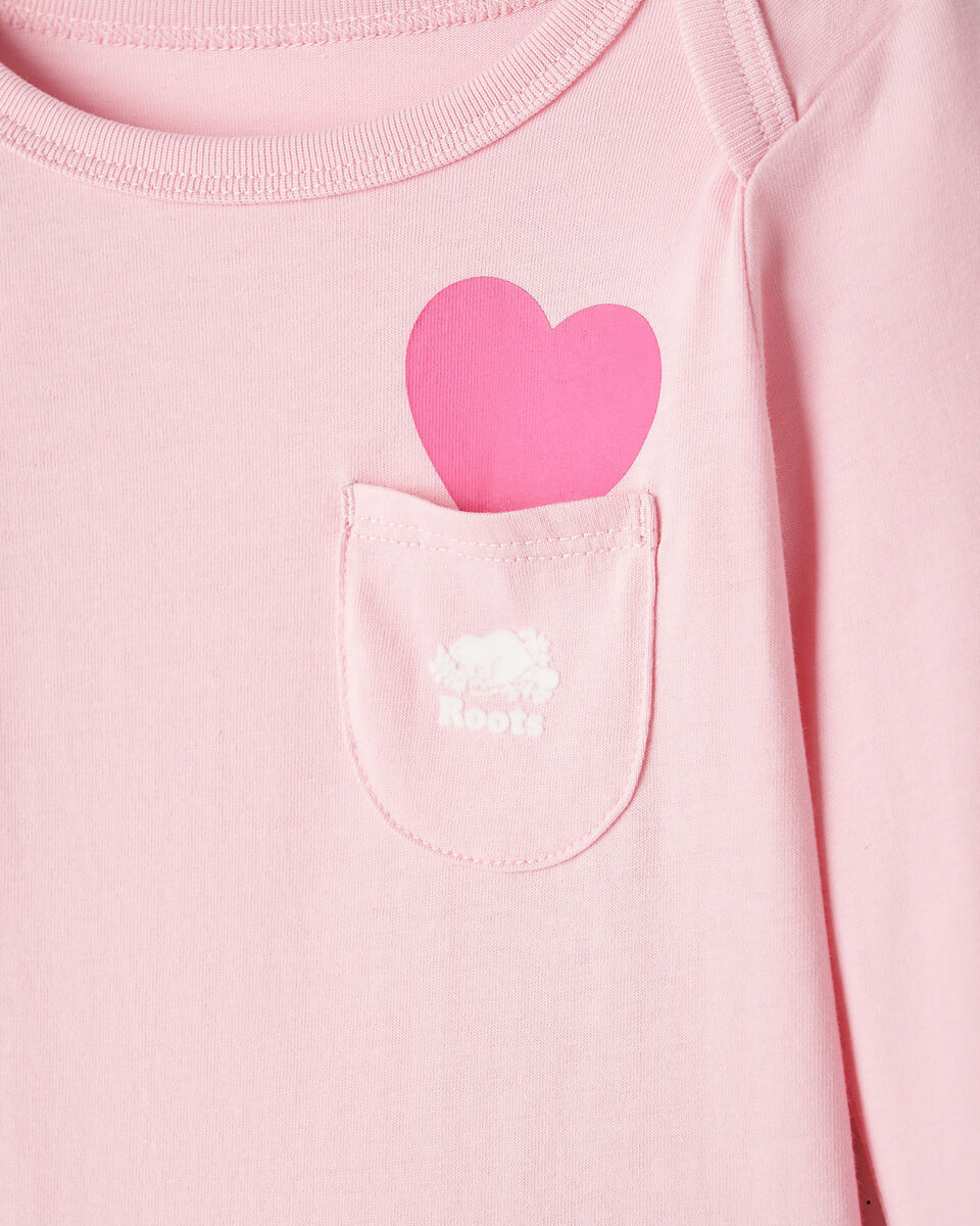 Baby Heart Pocket Bodysuit