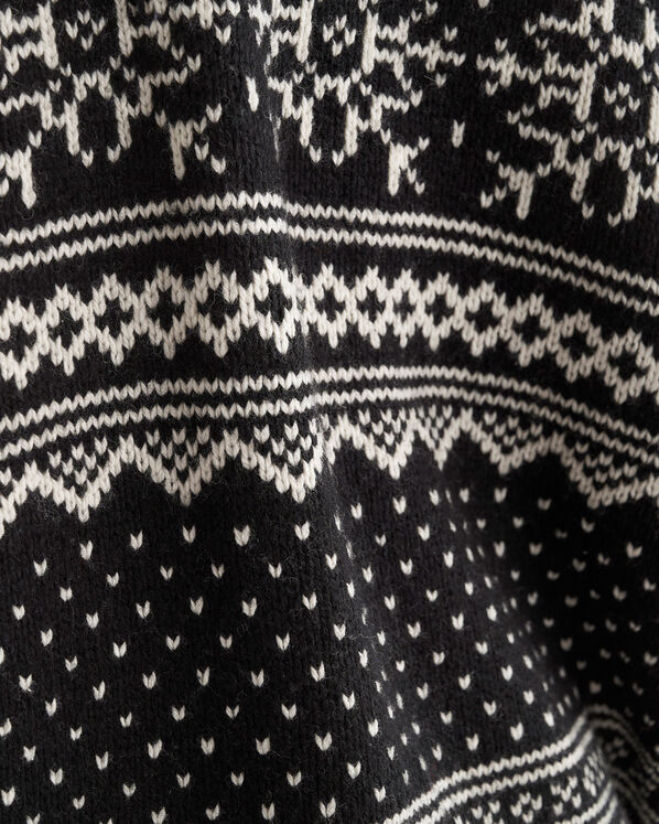 Falling Snow Fair Isle Crew Falling Snow Fair Isle Crew