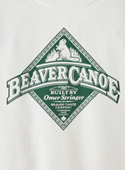 Kids Beaver Canoe Relaxed Crew Sweatshirt