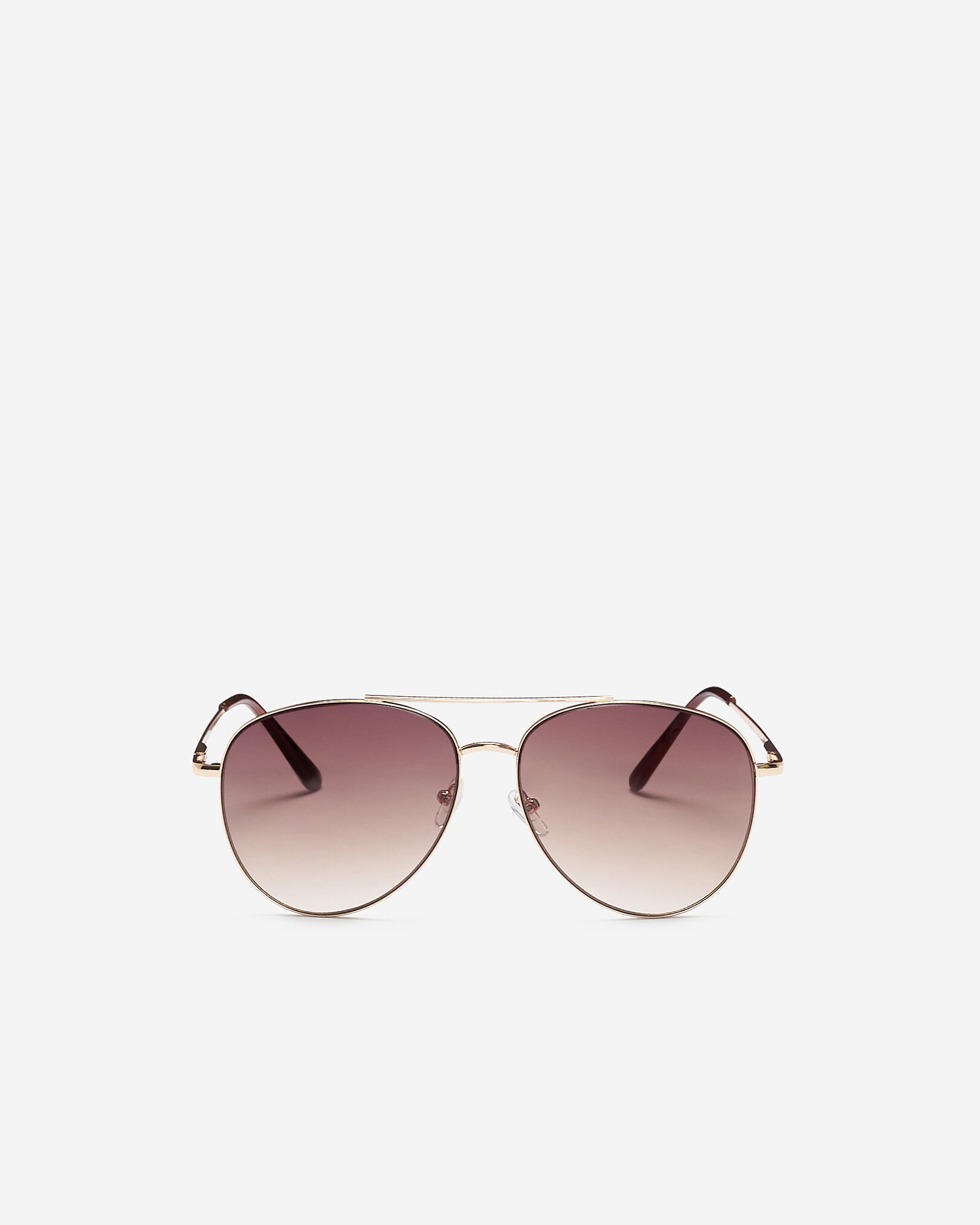 Lunettes style aviateur en métal Lunettes de soleil