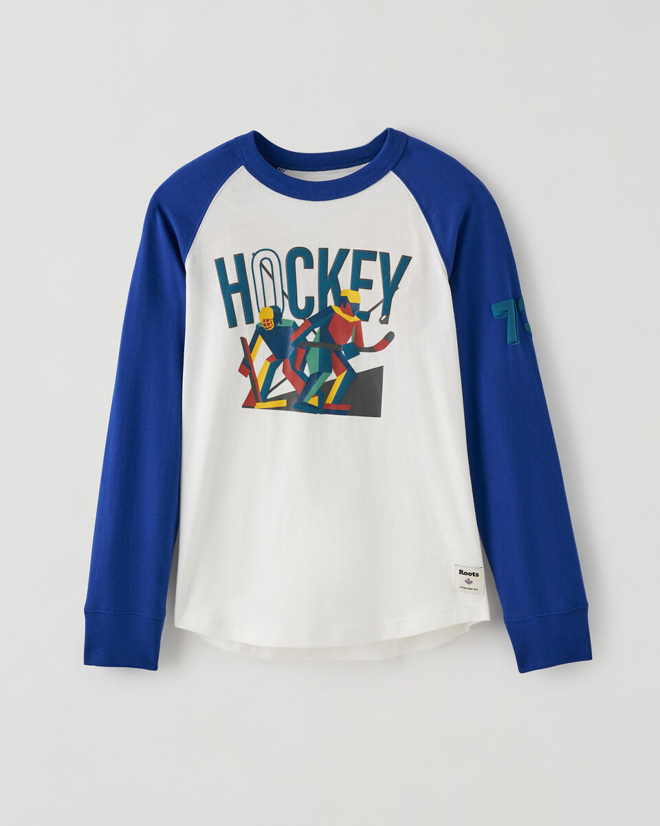 Kids Hockey Raglan T-Shirt