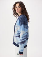 Landscape Intarsia Cardigan