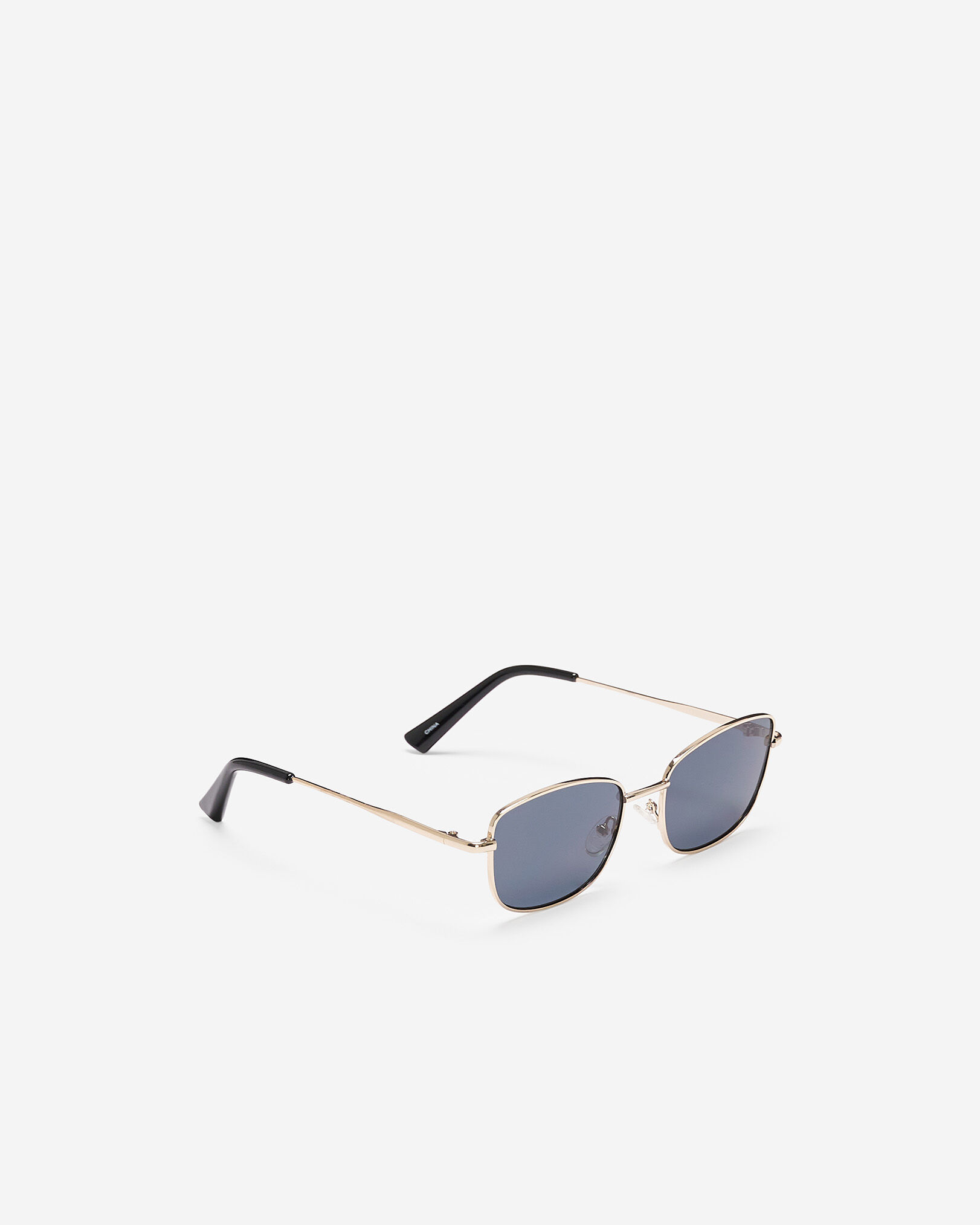 Metal Slim Round Sunglasses
