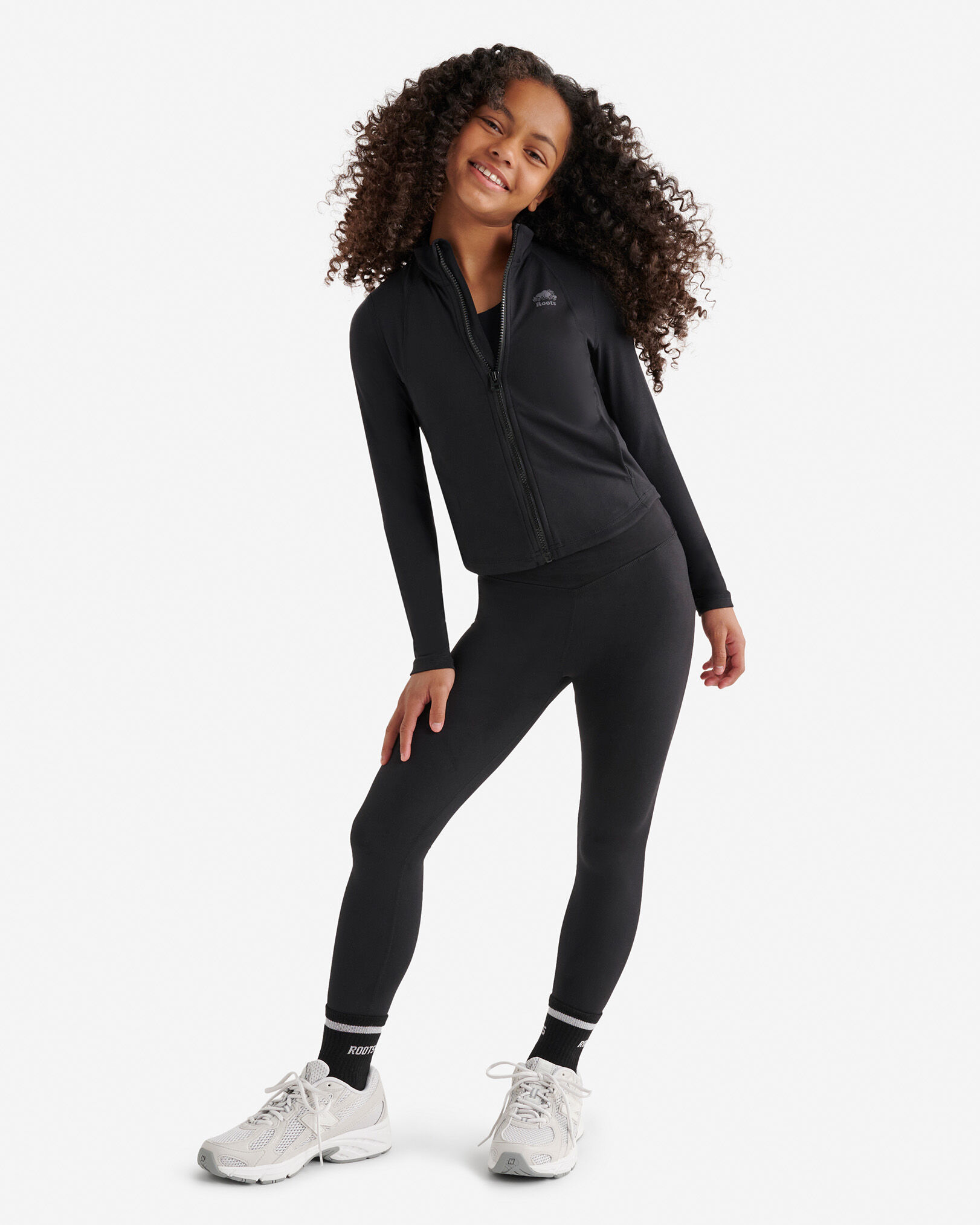 Girls Active Wrap Legging