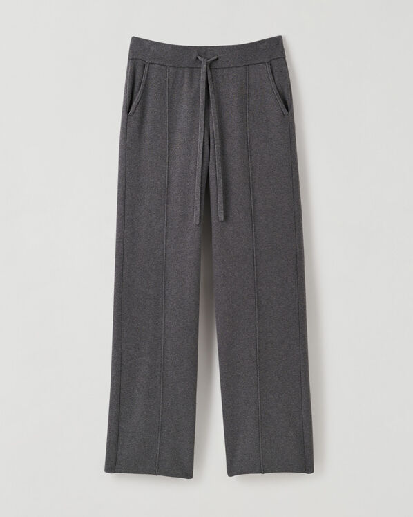 Pantalon large de détente de luxe