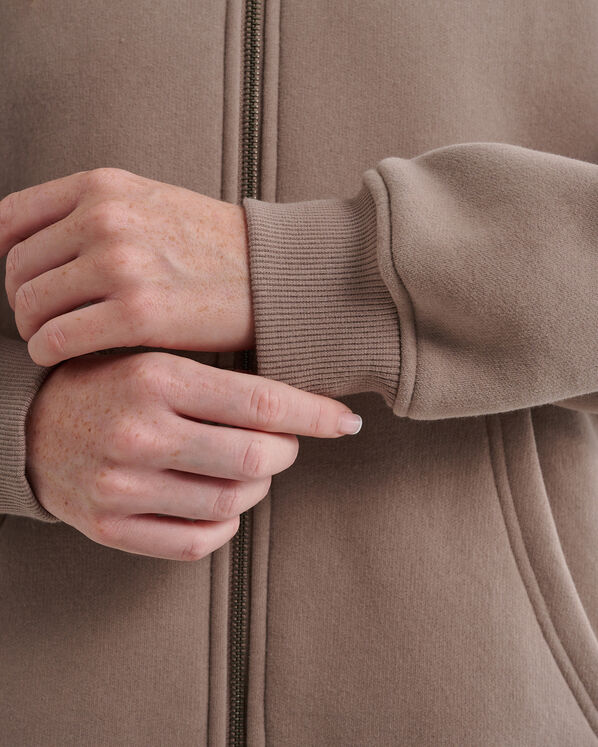 Cloud Long Full Zip Hoodie