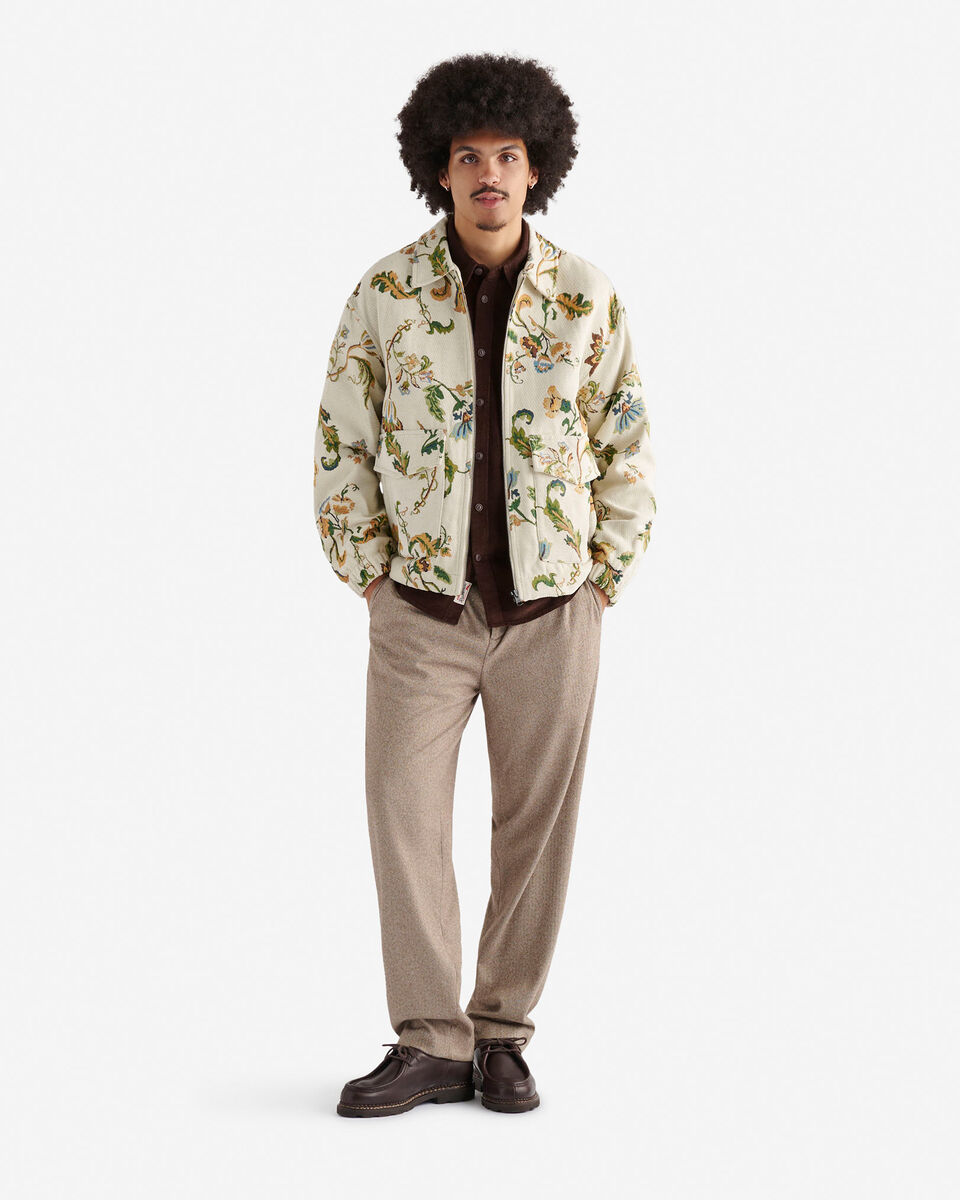 Chemise de travail en velours côtelé