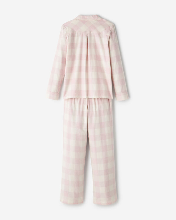Womens Park Plaid Pajama Set