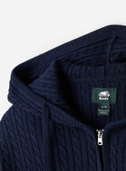 Bowen Cable Knit Full Zip Hoodie