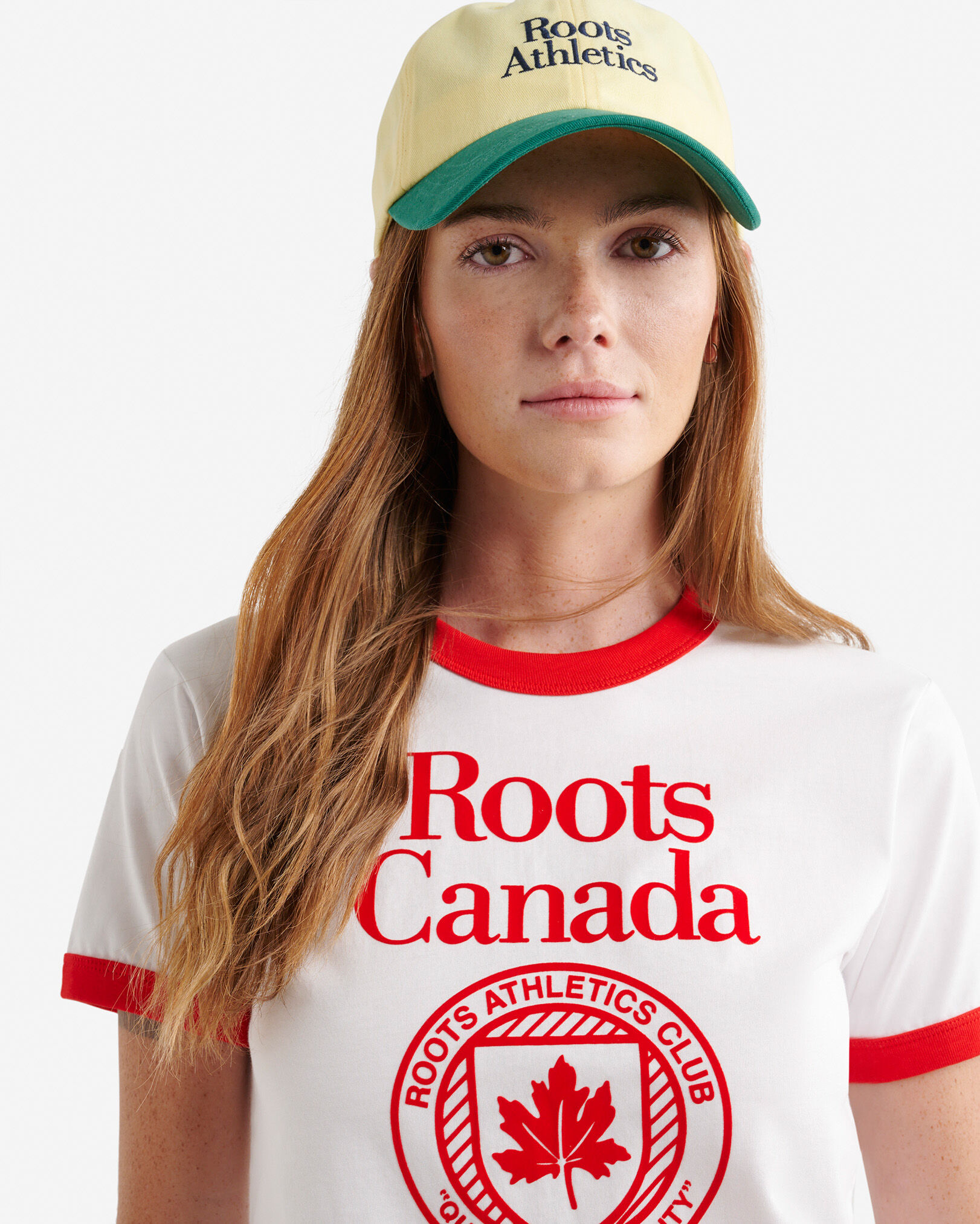 T-shirt aux bordures contrastantes Athlétisme nordique