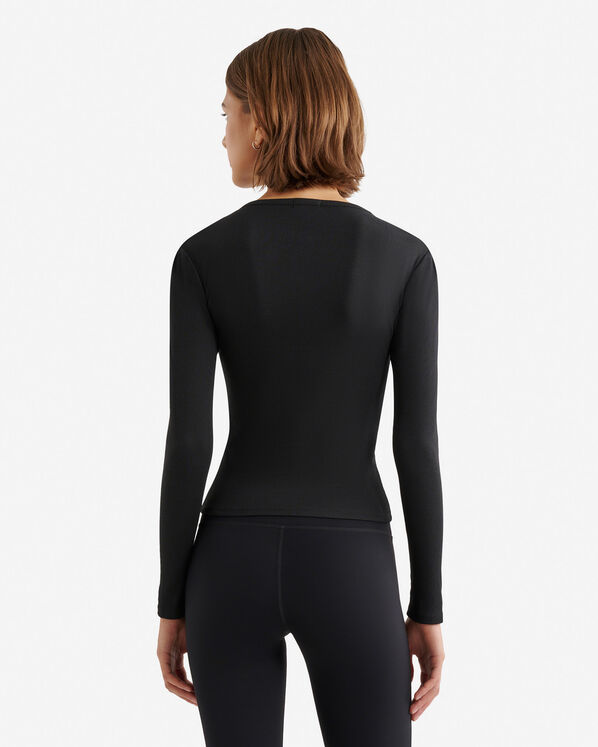 Roam Rib Fitted Long Sleeve Henley