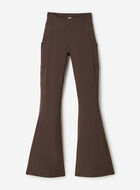 Legging sport &eacute;vas&eacute; en tricot