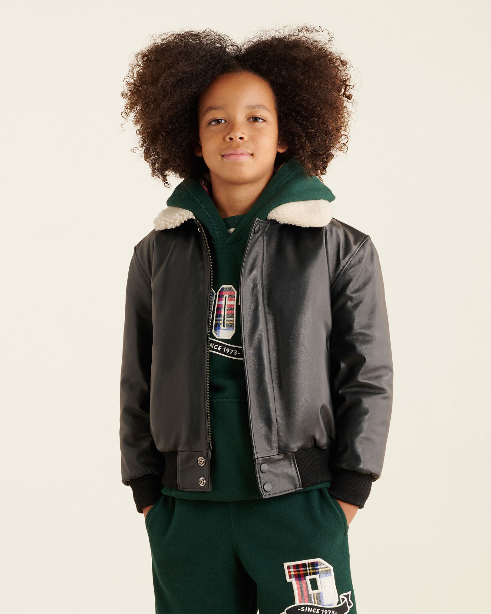 Aviator shop jacket kid