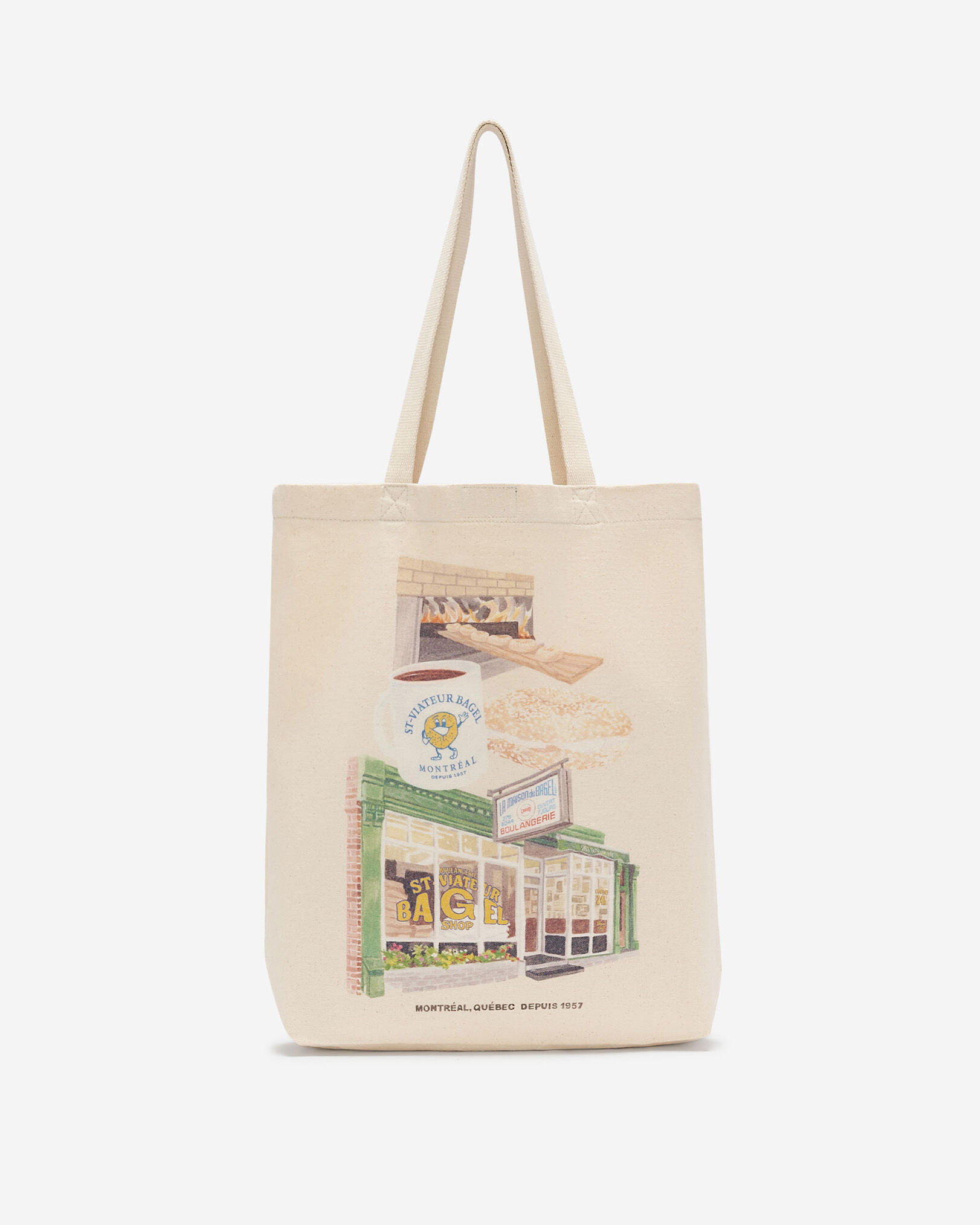 Roots X St-Viateur Tote