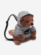 Sac Castor en peluche Roots pour enfants