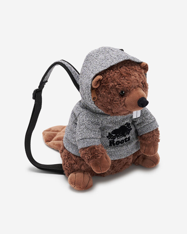 Kids Roots Beaver Stuffie Bag