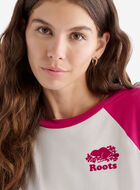 T-shirt style baseball Cooper en coton bio pour femme