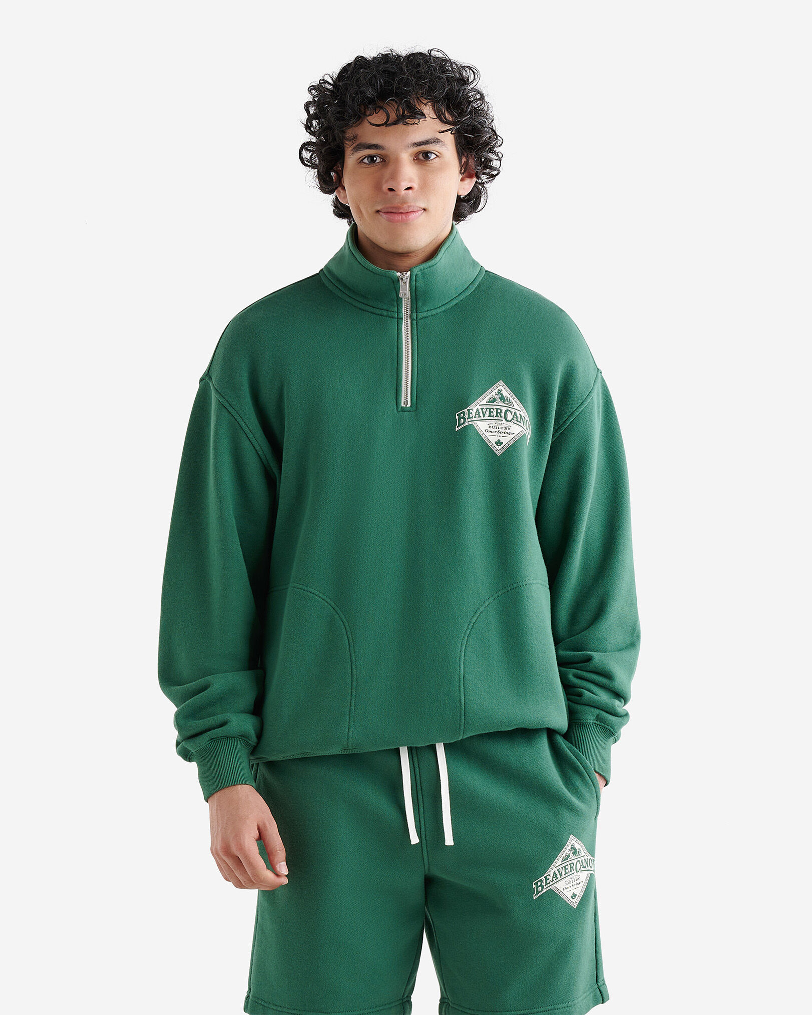 stein shifted half zip top 19ss | toriporter.com