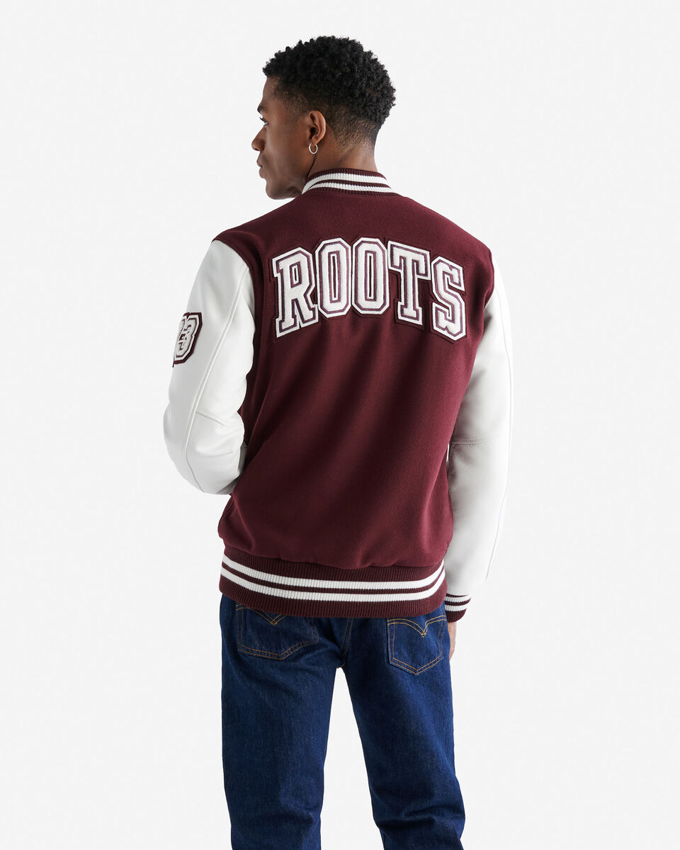 Blouson universitaire rétro pour homme