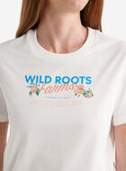 Womens Roots Fruit Stamp T-Shirt