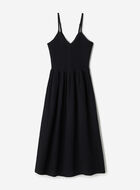 Robe nid-d&rsquo;abeilles en gaze de coton Isla