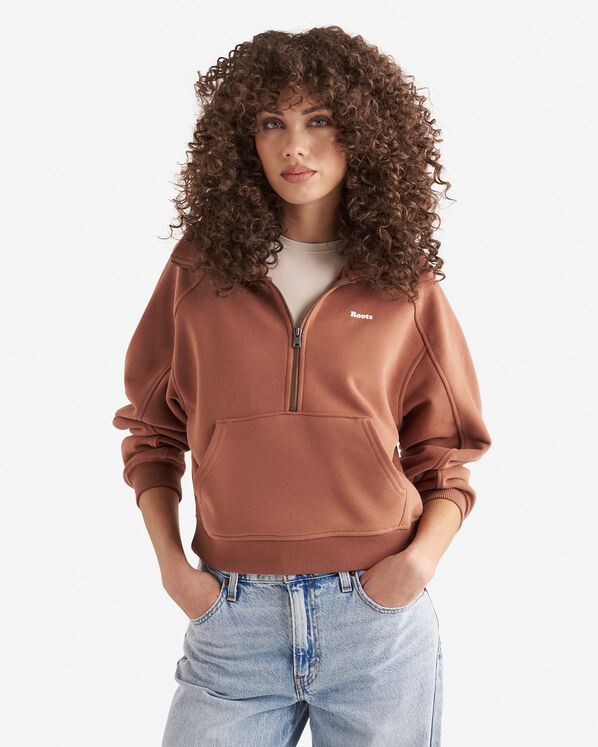 Summer Cloud Half Zip Sweatshirt