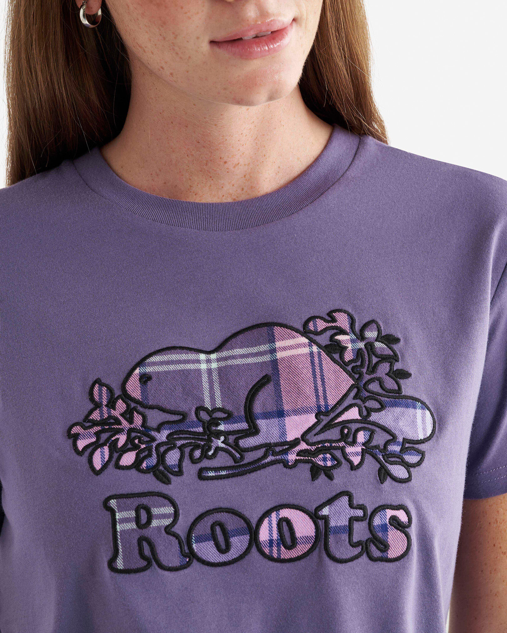 Womens Cooper Plaid T-Shirt