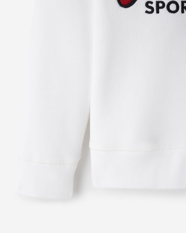 Kids Plaid Applique Crew Sweatshirt