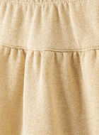 Toddler Girls Gold Sparkle Skirt