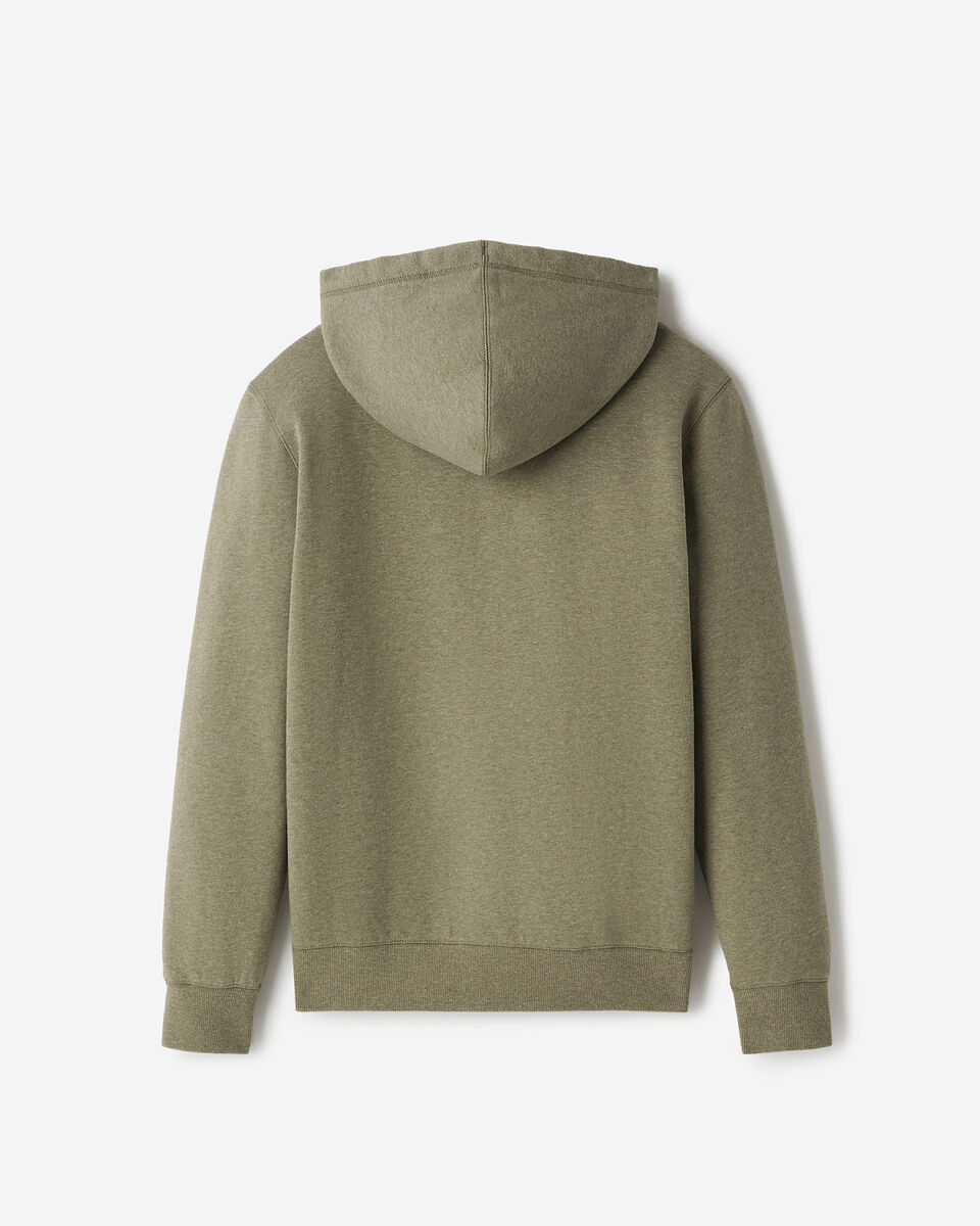 Chandail original &agrave; capuchon et glissi&egrave;re en coton bio 