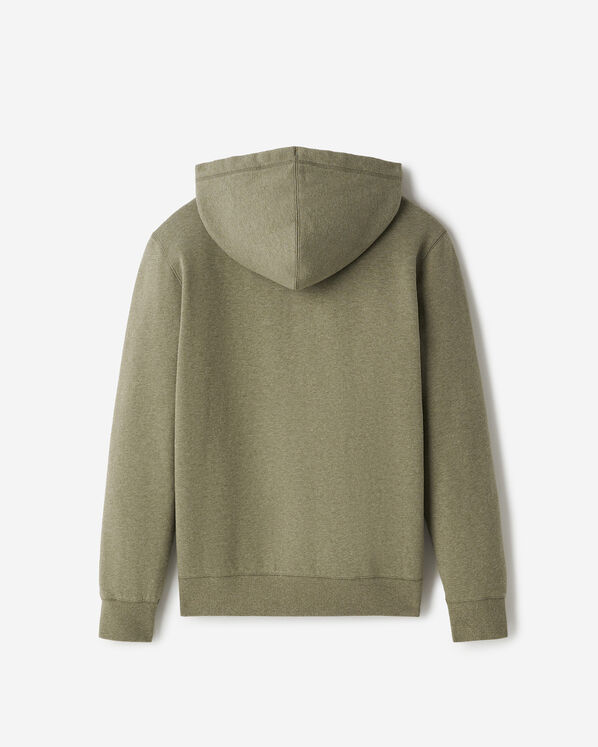 Chandail original &agrave; capuchon et glissi&egrave;re en coton bio 