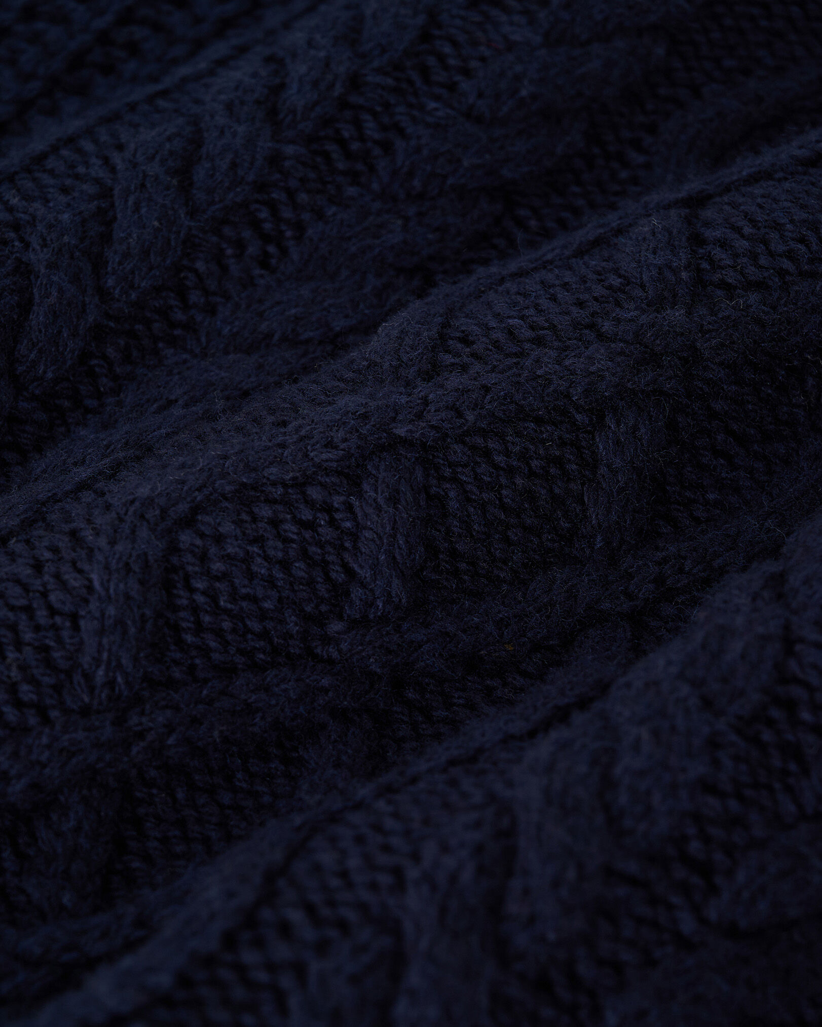 Lodge Cabled Crew Sweater