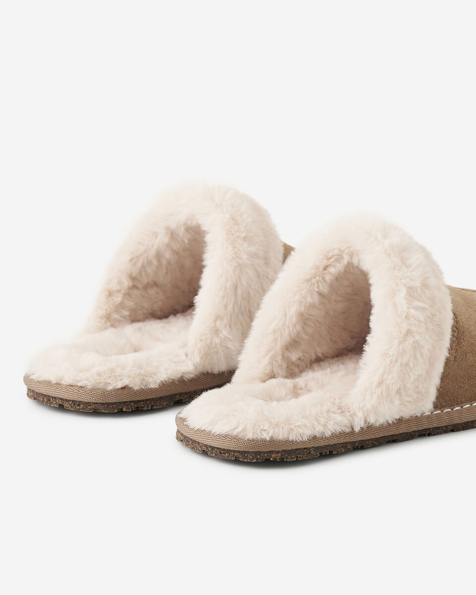Womens Mule Suede Slipper