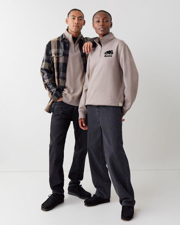 Organic Original Half Zip Stein Gender Free