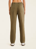 Pantalon ballon en doux coutil