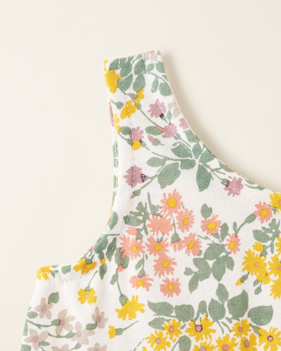 Robe motif floral pour bébé