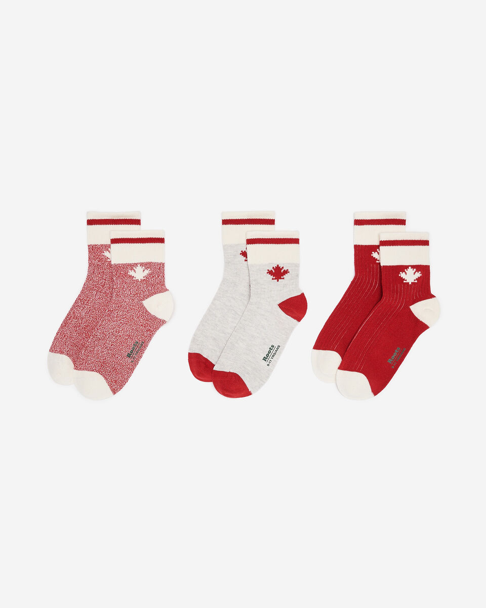 Kids Cabin Maple Sock 3 Pack