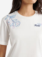 T-shirt motif floral Roots pour femme